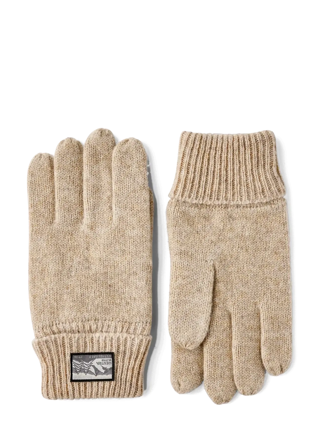 Hestra Raggwool Glove Beige - Hestra - BEIGE / beige
