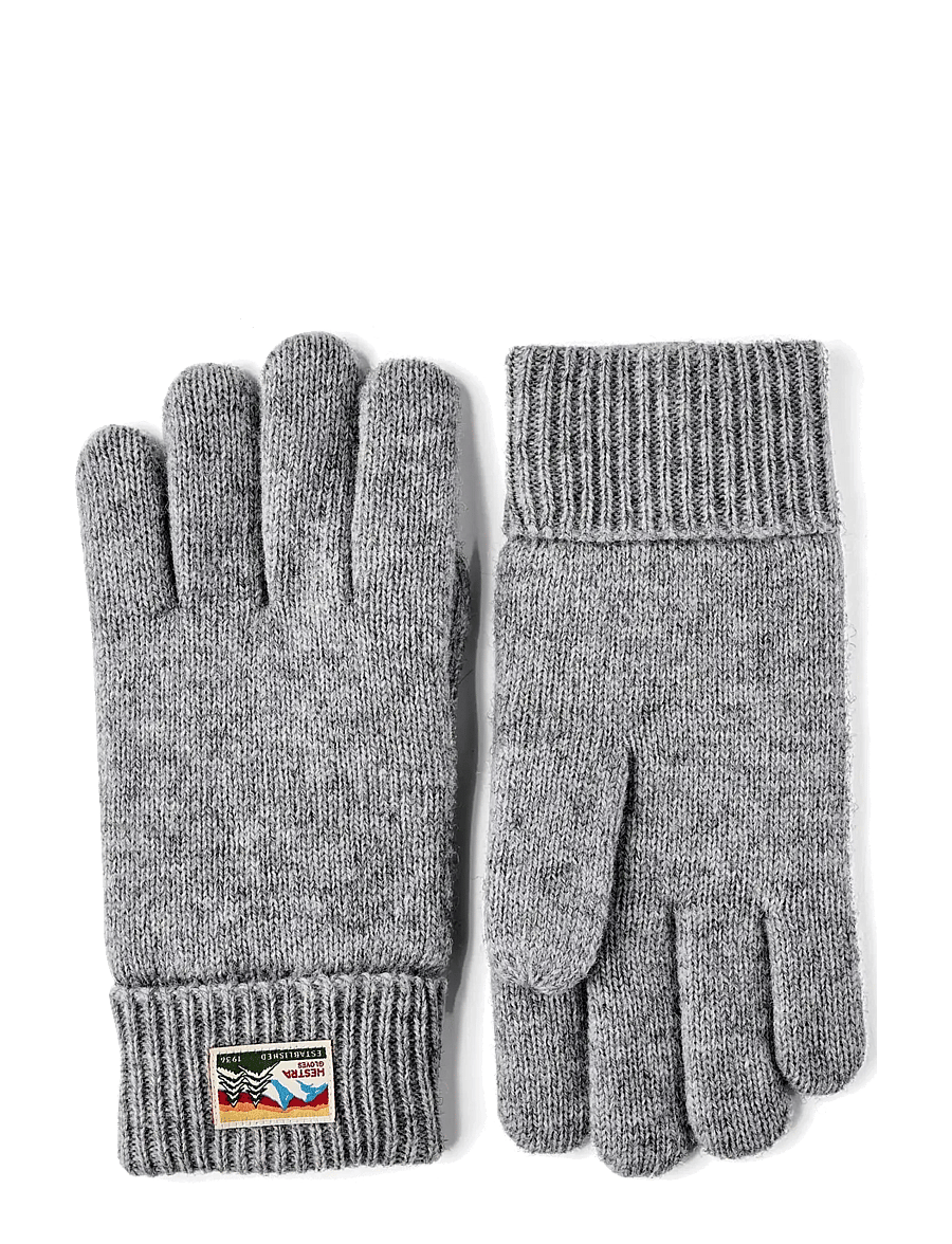 Hestra - Raggwool Glove - accessories - grey - 0