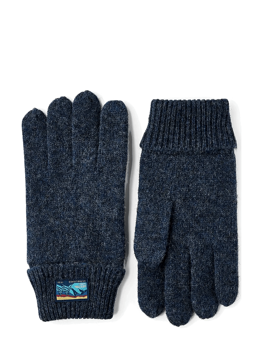 Hestra - Raggwool Glove - accessories - navy - 0