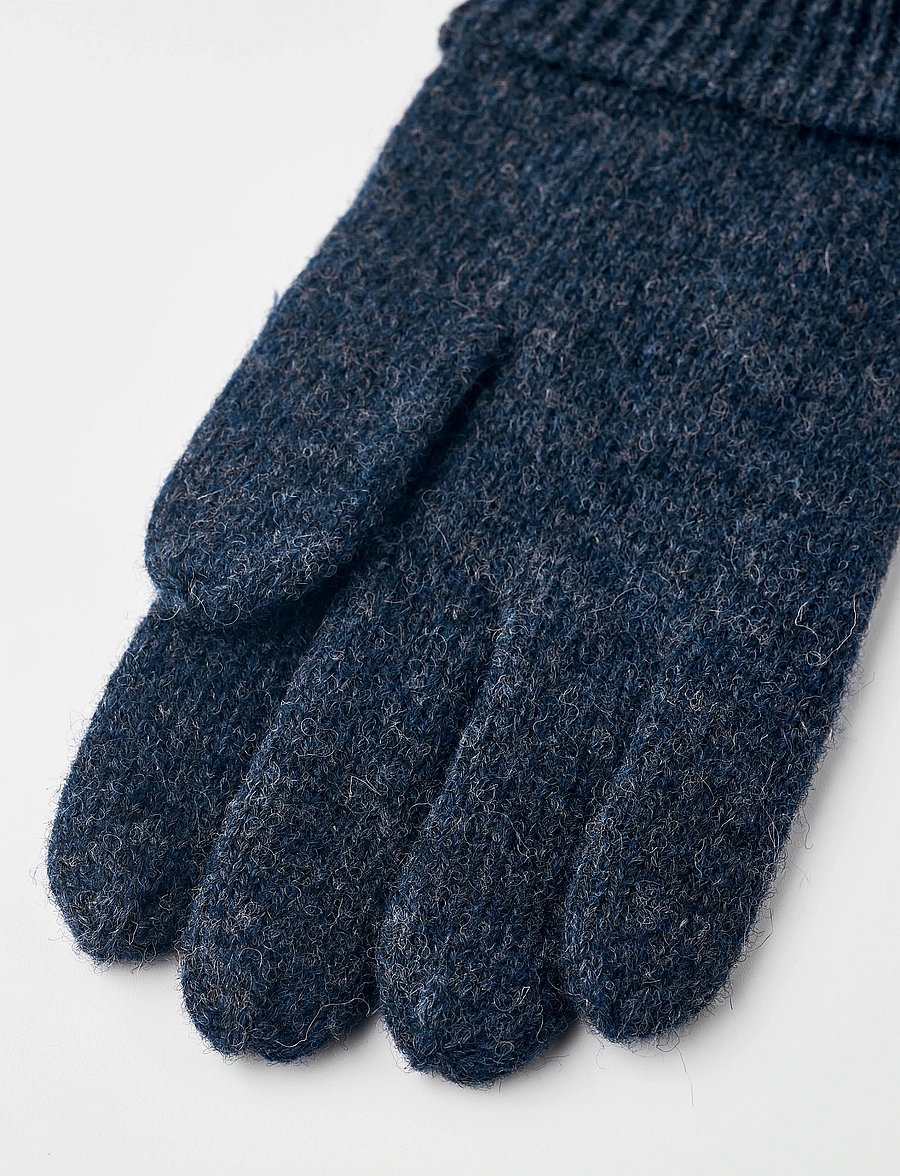Hestra - Raggwool Glove - accessories - navy - 1