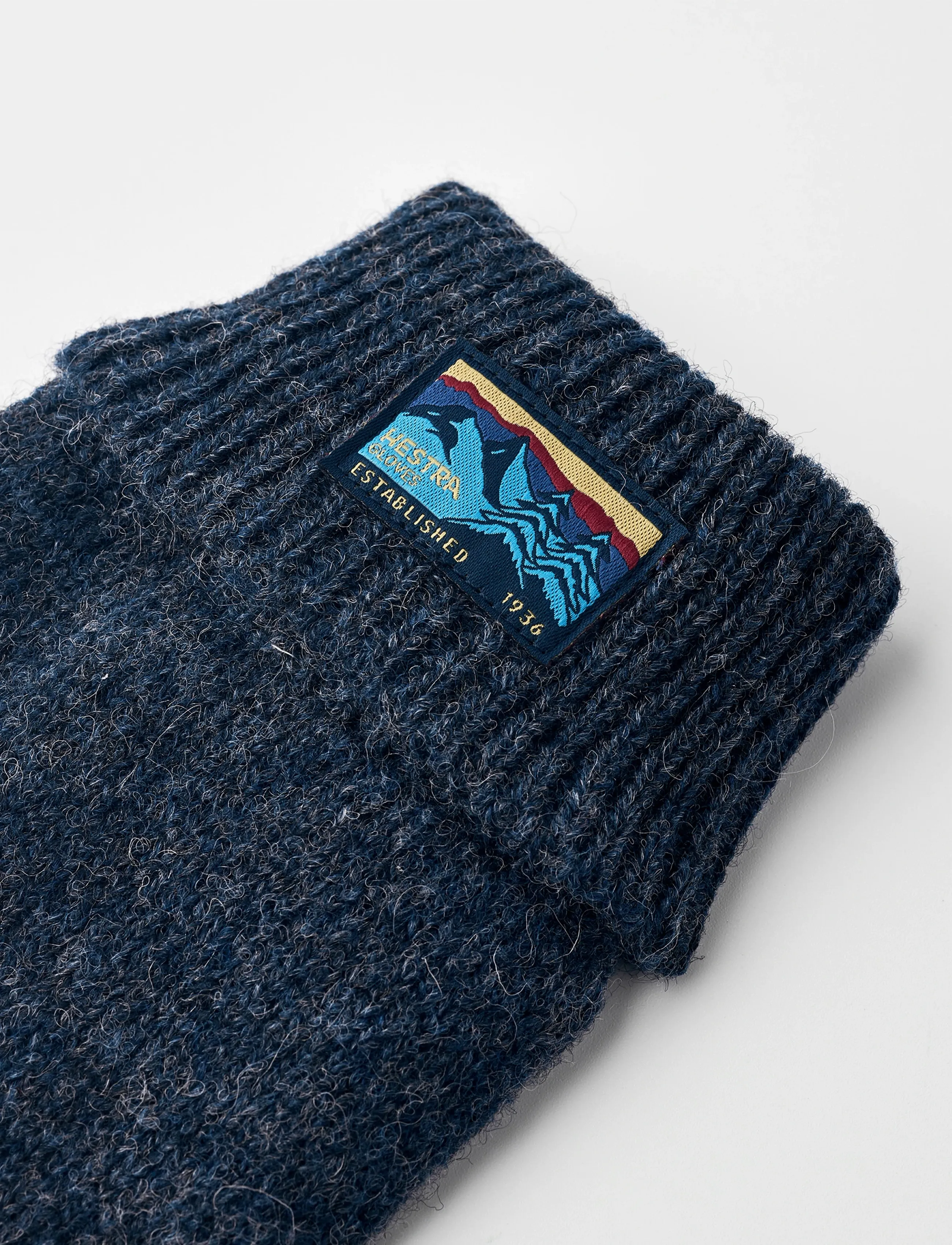 Hestra - Raggwool Glove - accessories - navy - 2