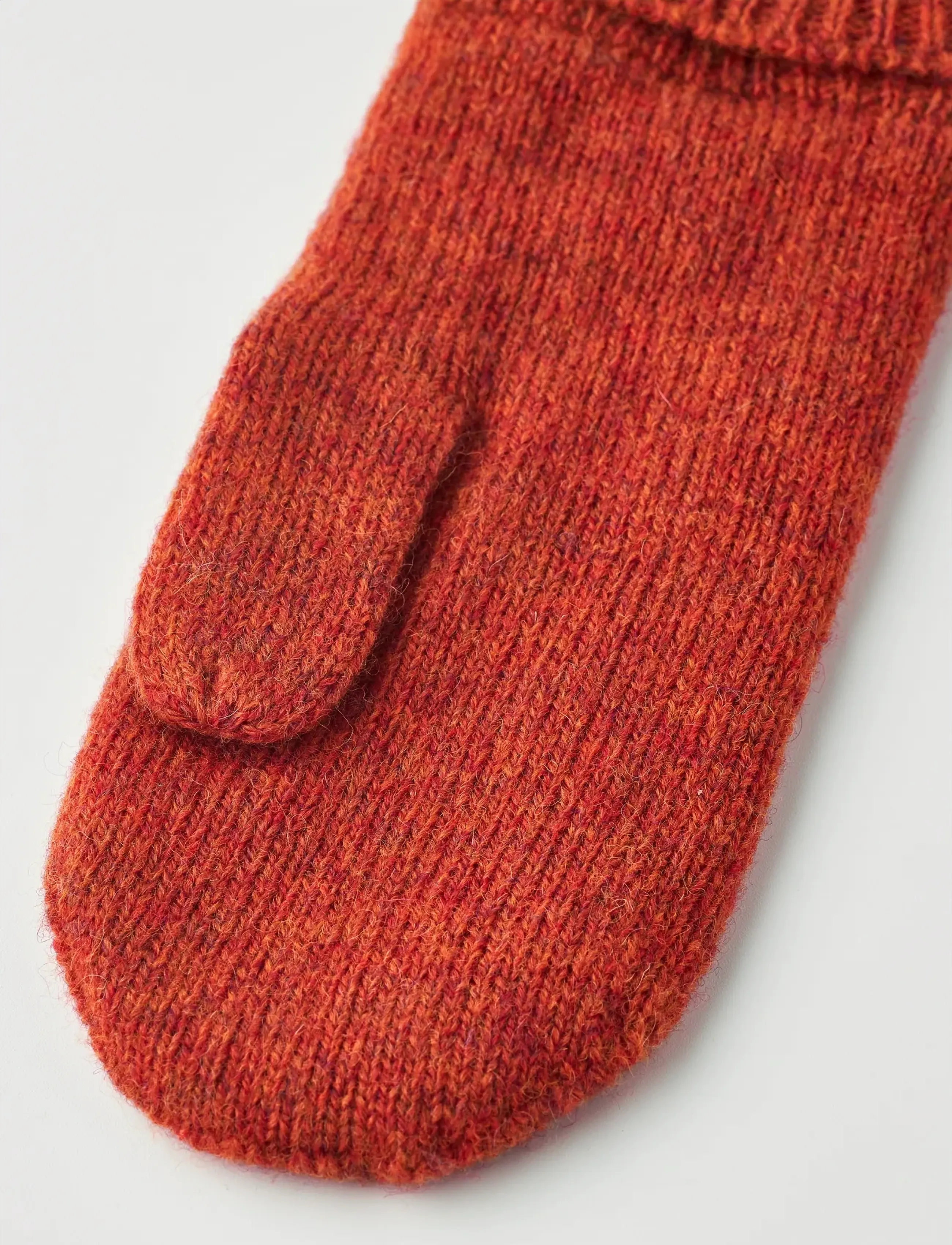 Hestra - Raggwool Mitt - accessories - brick red - 1