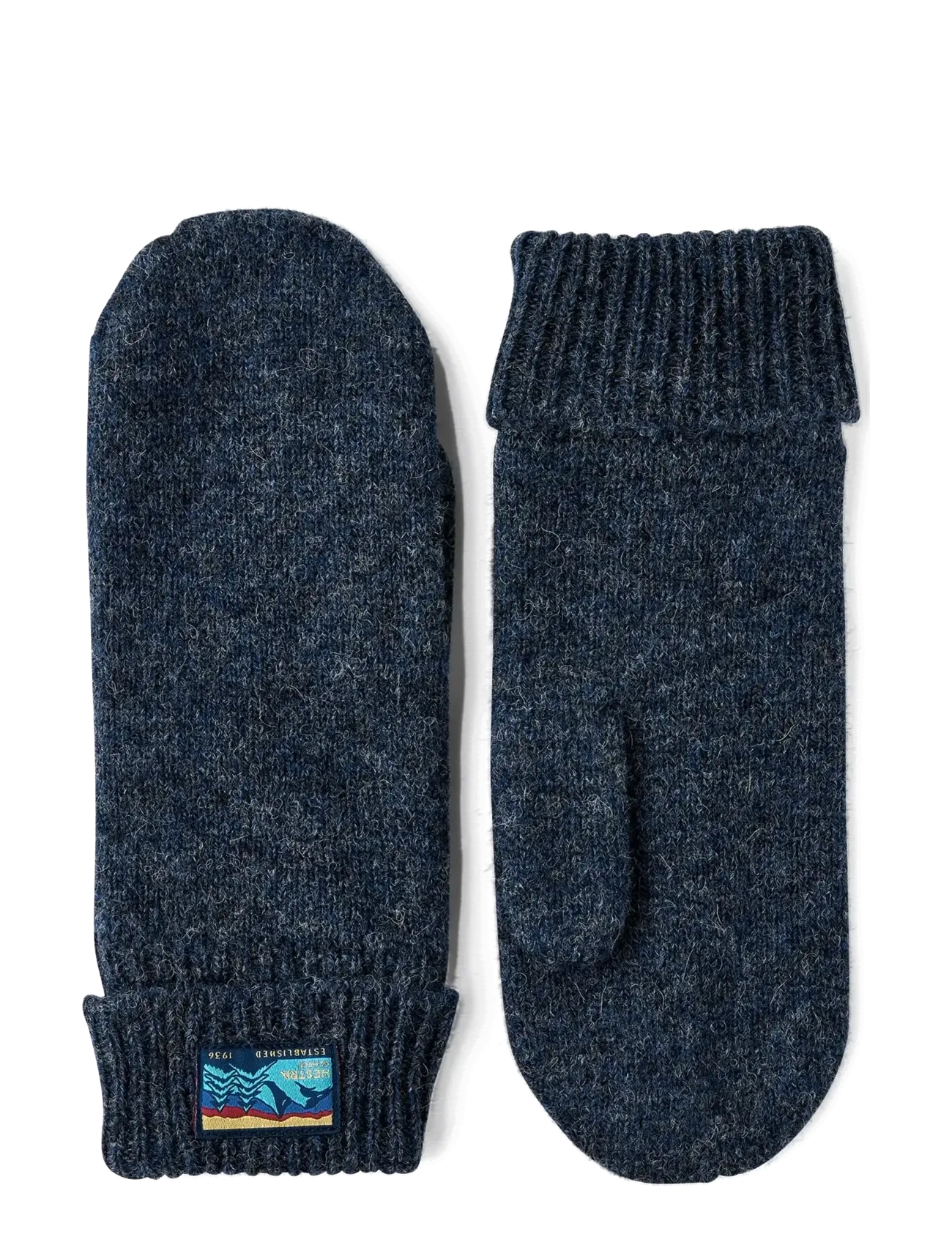 Hestra Raggwool Mitt Beige - Hestra - NAVY / navy