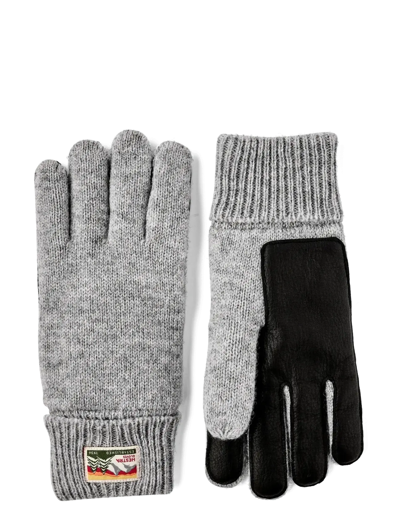 Hestra Raggwool Deer Grey - Hestra - GREY / grey