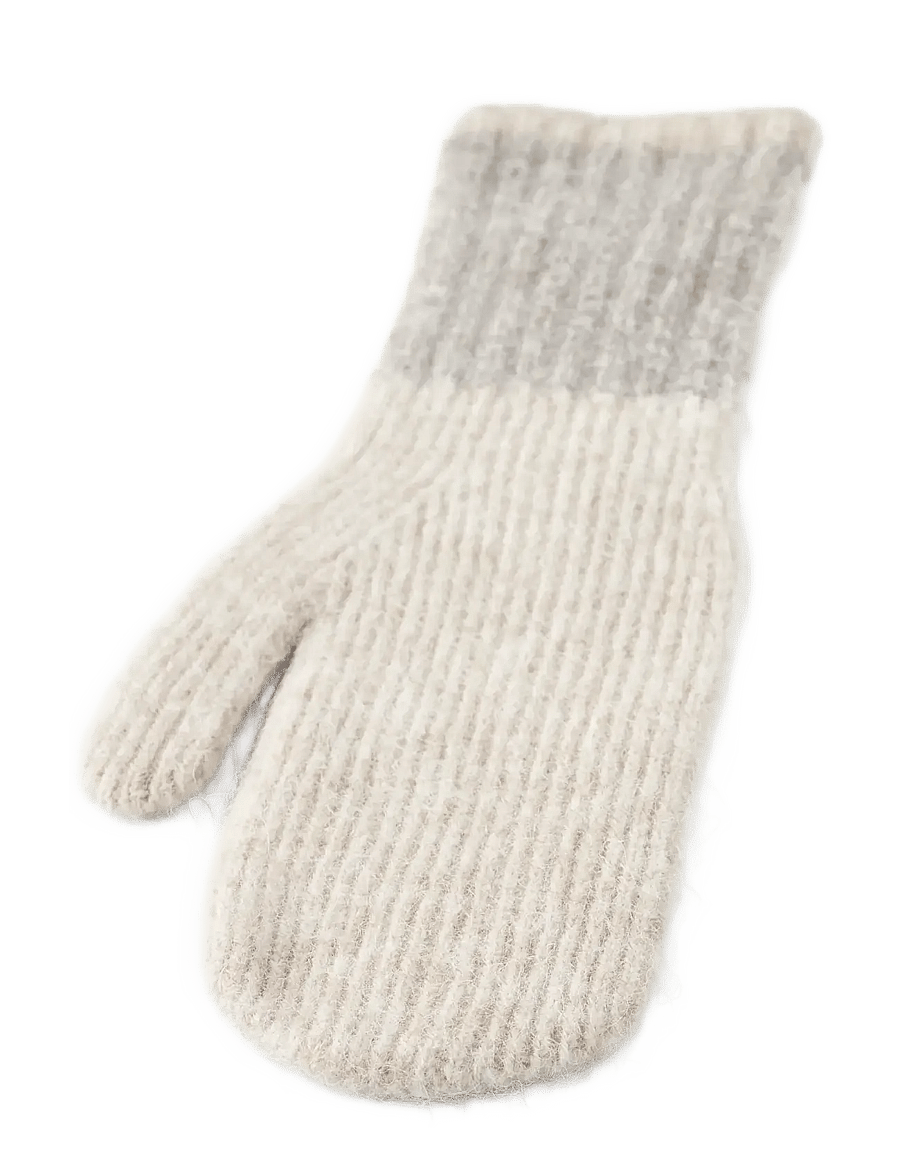Hestra - Moritz Mitt - fäustlinge - natural beige/grey - 2