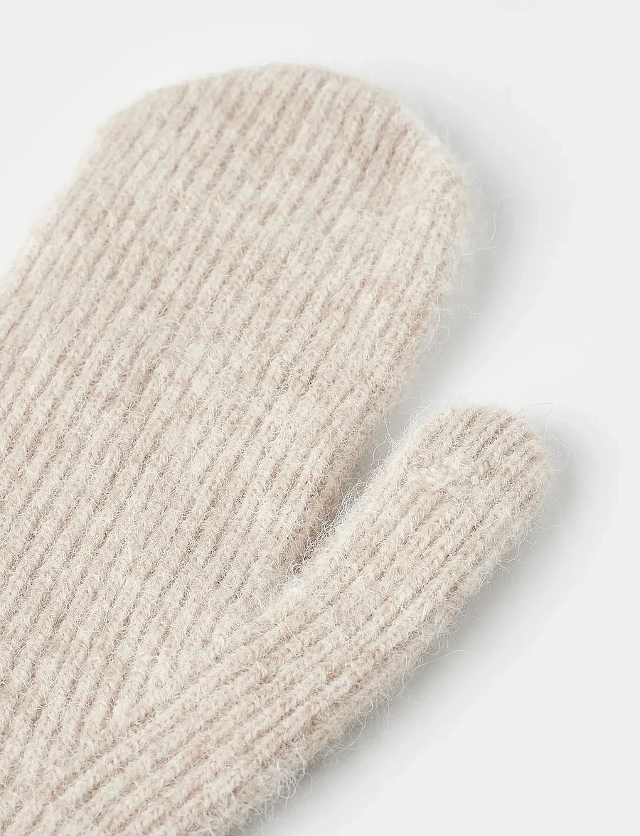 Hestra - Moritz Mitt - fäustlinge - natural beige/grey - 3
