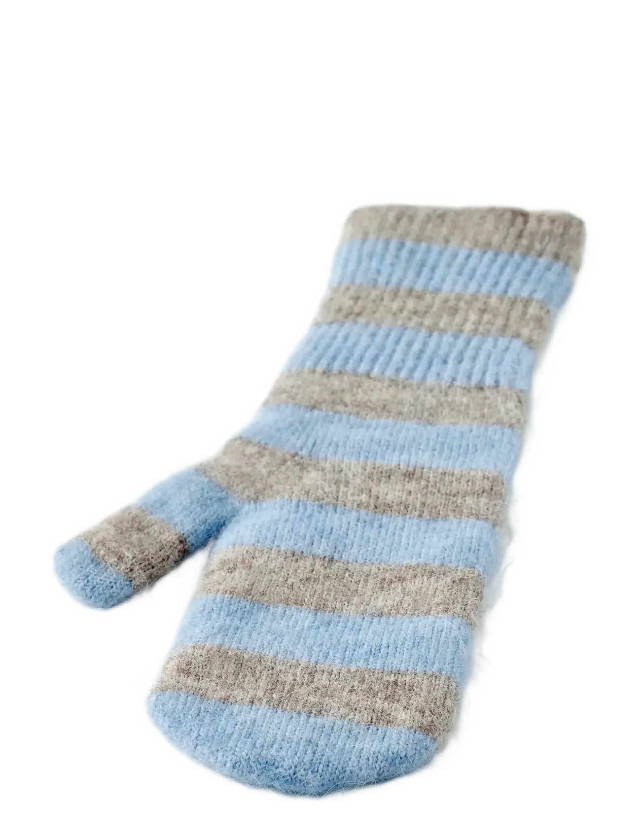 Hestra - Moritz Stripe Mitt - fäustlinge - light blue/grey - 2