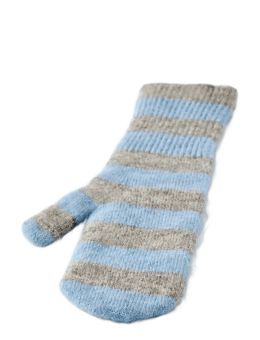 Hestra - Moritz Stripe Mitt - fäustlinge - light blue/grey - 2