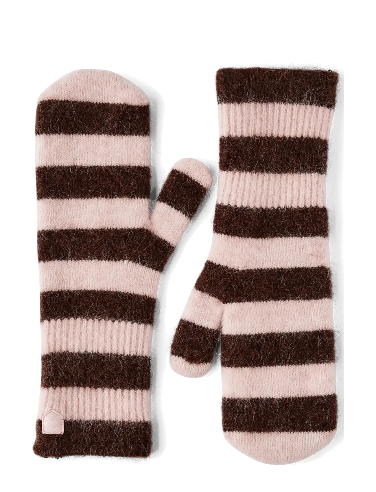 Hestra Moritz Stripe Mitt - Fäustlinge - PARFAIT/TABAC / cream