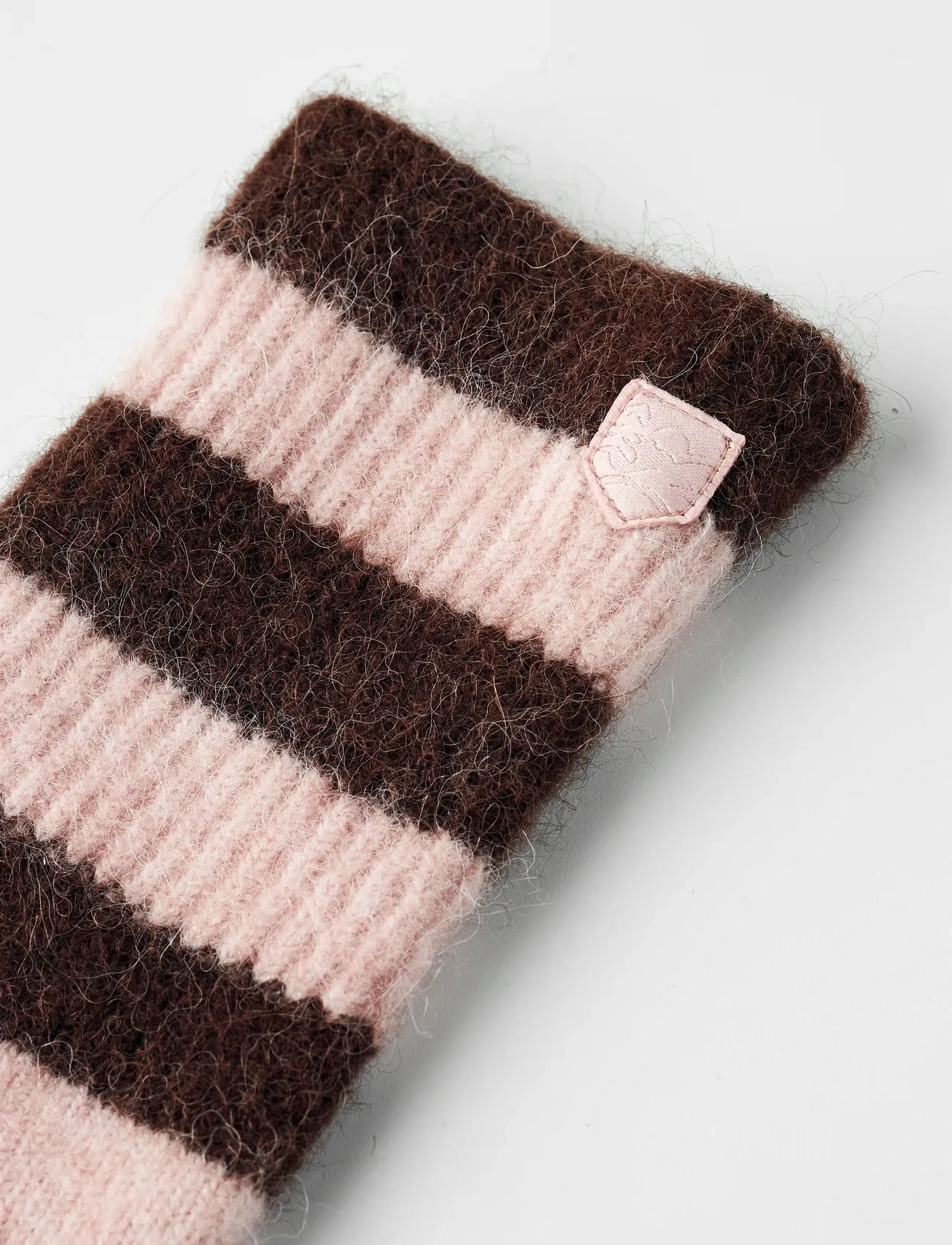 Hestra - Moritz Stripe Mitt - fäustlinge - parfait/tabac - 3