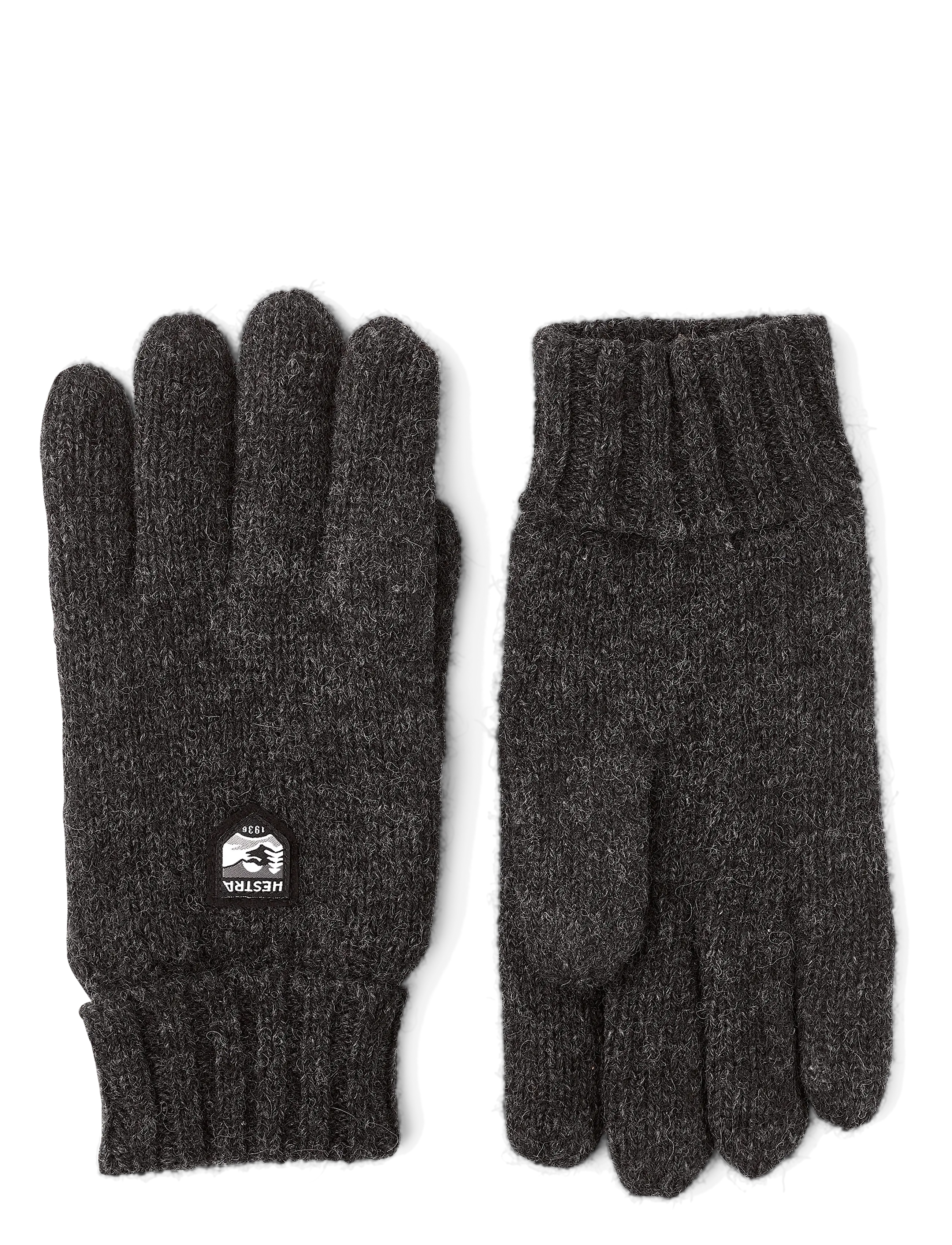 Hestra Basic Wool Glove - Hestra - CHARCOAL / grey