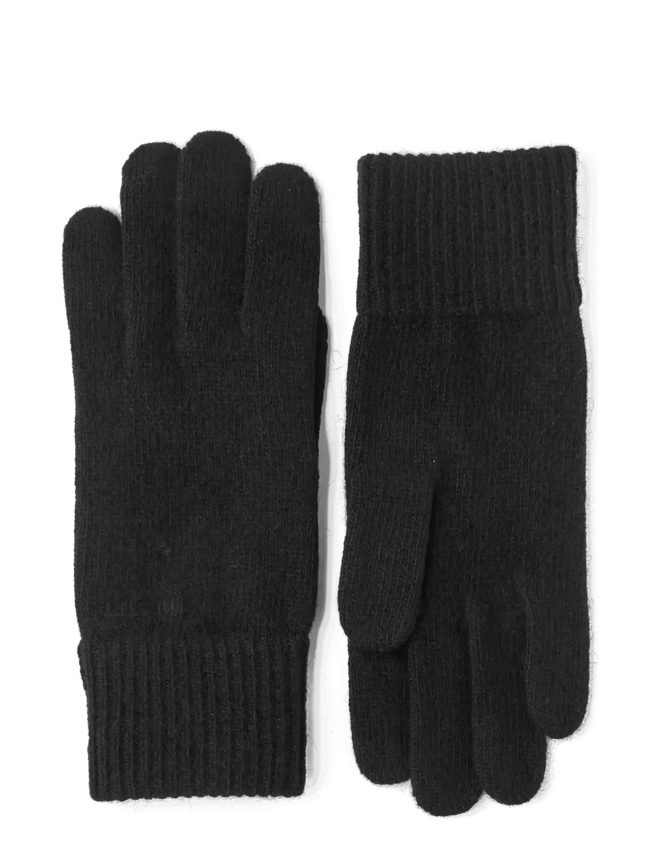 Hestra Ladies' cashmere glove 2½ Bt Black - Hestra - BLACK / black