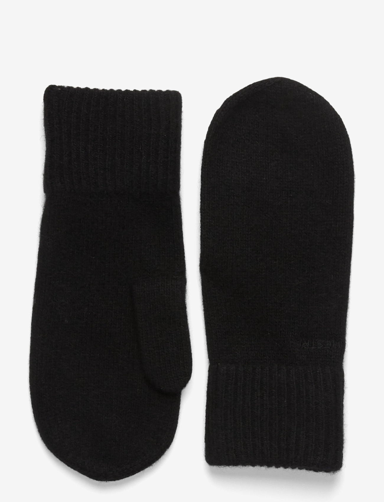 Hestra - Ladies' cashmere mitt 2½ Bt Black - cashmere - black - 0