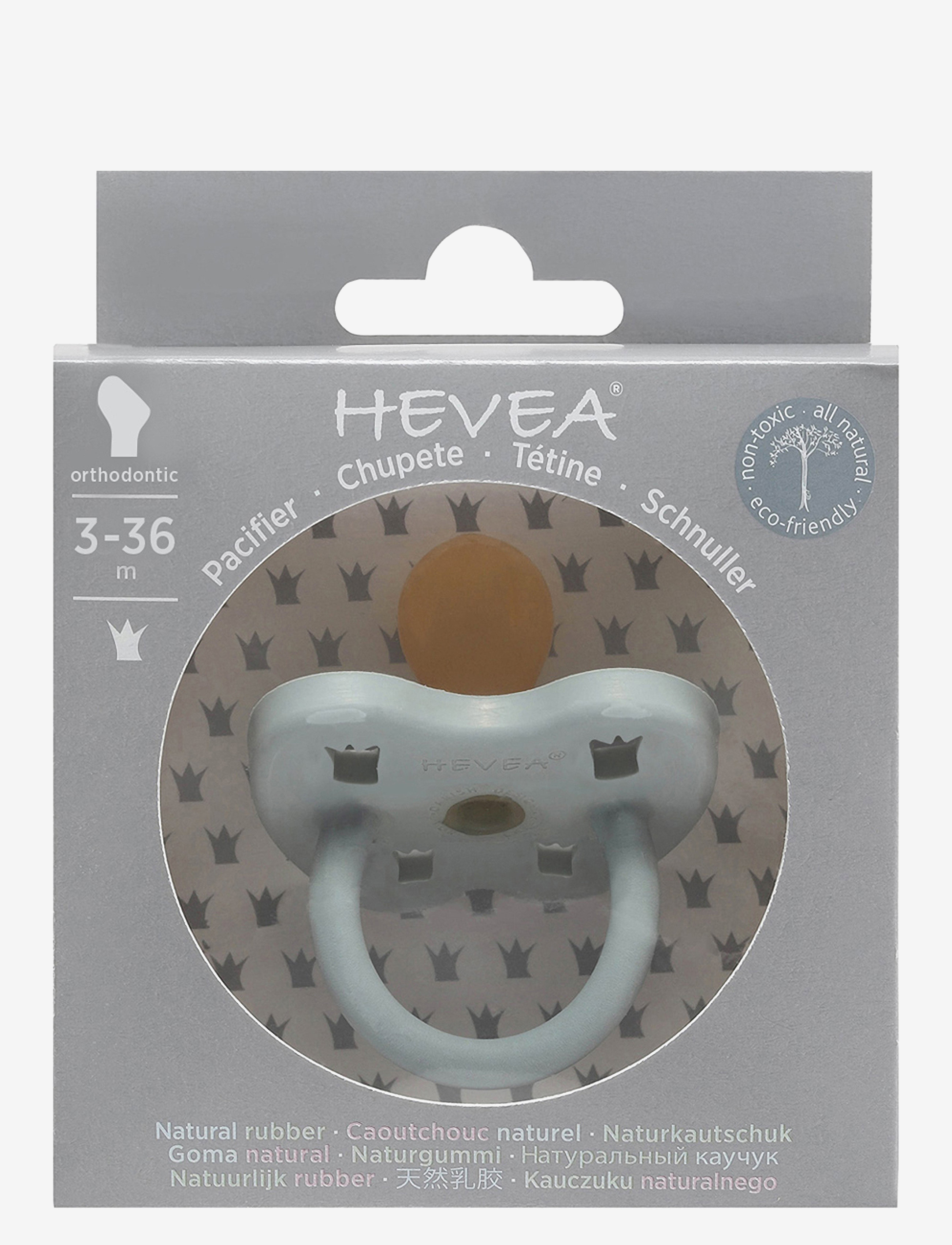 HEVEA - Pacifier orthodontic 3-36 months - gorgeous grey - 3