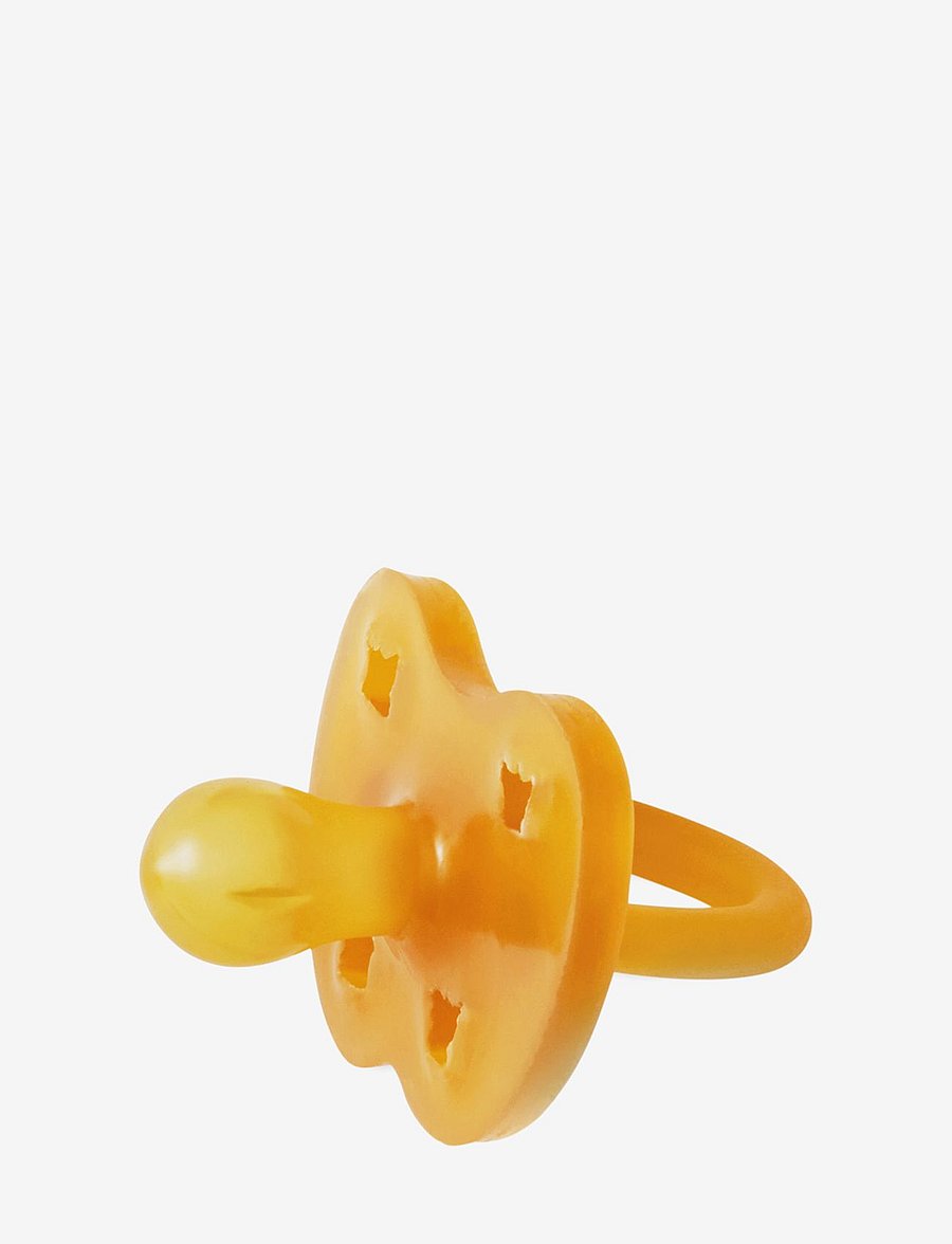 HEVEA - Pacifier round 3-36 months - snuð - classic - 1