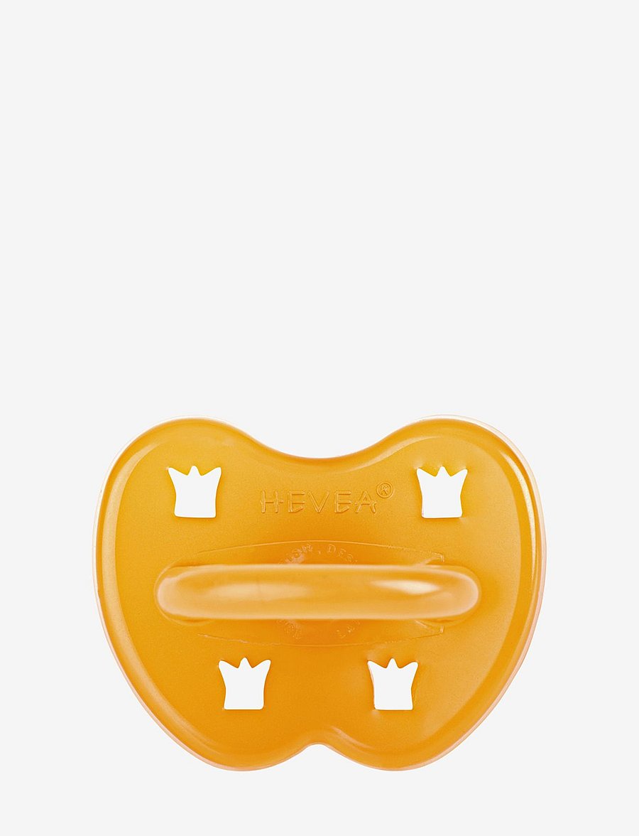 HEVEA - Pacifier round 3-36 months - snuð - classic - 2