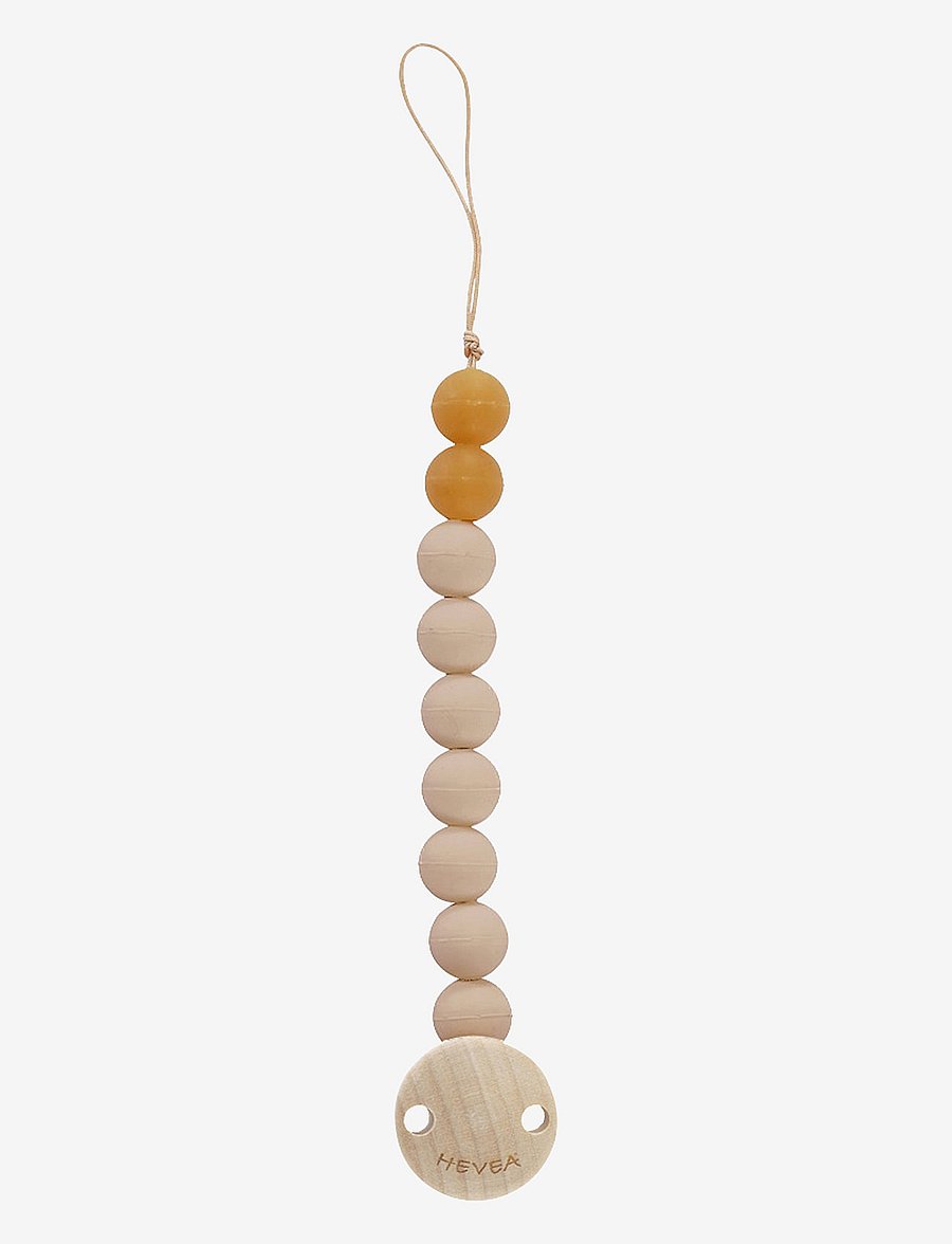 HEVEA - Pacifier Holder, natural rubber - napphållare - sandy nude - 0
