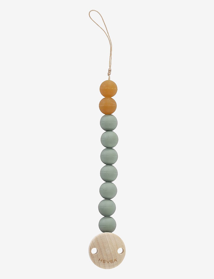 HEVEA - Pacifier Holder, natural rubber - schnullerband - seafoam blue - 1