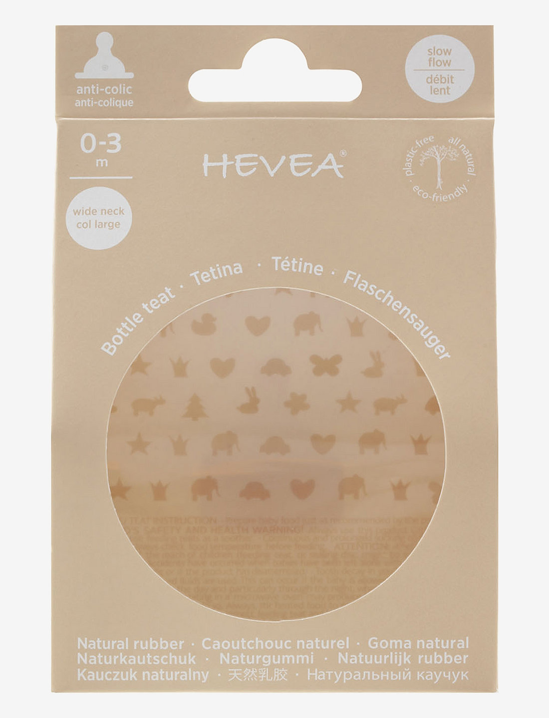 HEVEA - Nipple slow flow - accessories - orange - 2