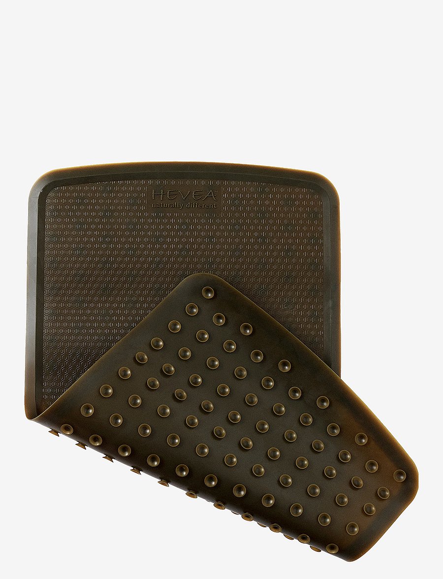 HEVEA - Bath mat - charcoal black - 0