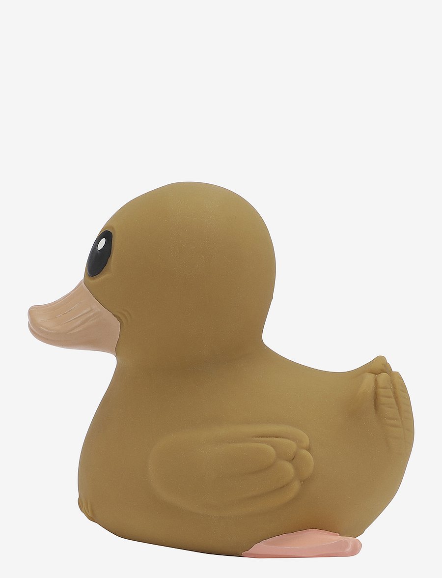 HEVEA - Kawan rubber duck - bath time - golden orchre - 0