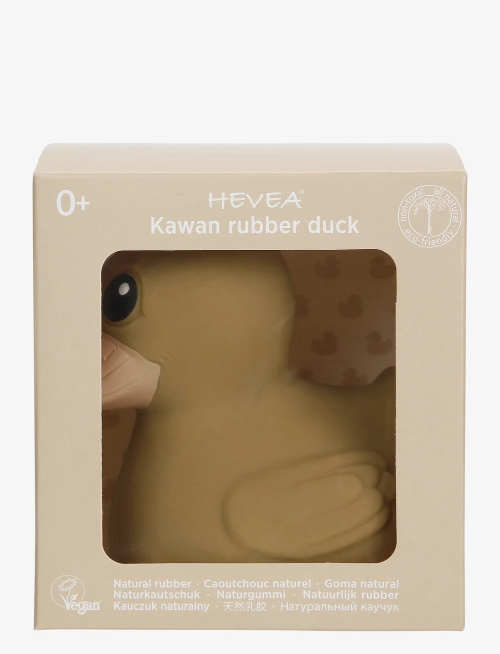HEVEA - Kawan rubber duck - badelegetøj - golden orchre - 1