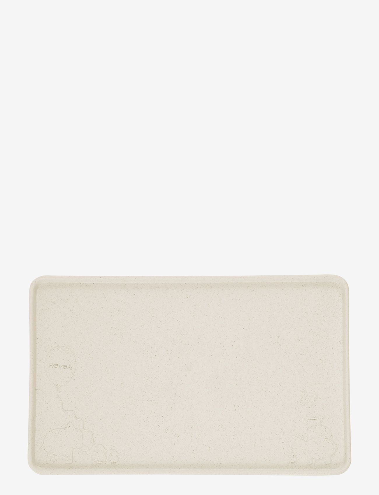 HEVEA Place mat - Söögiaeg - MARBLE / cream