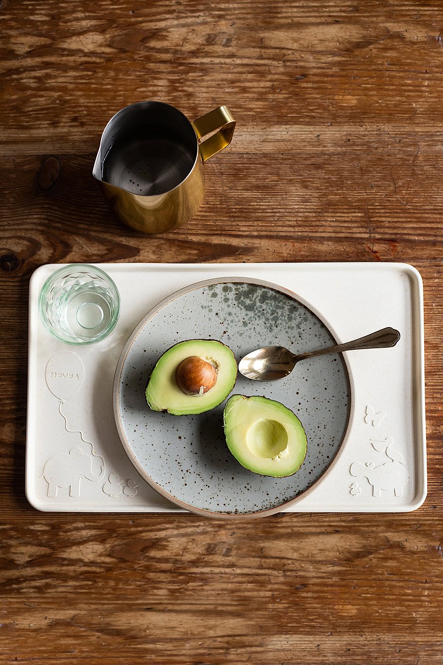 HEVEA - Place mat - söögimatid - marble - 0