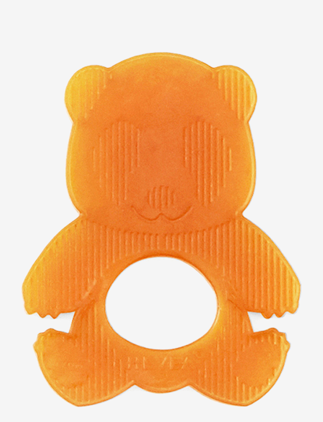 HEVEA Panda soothing toy - Bitleksaker - NATURAL / orange