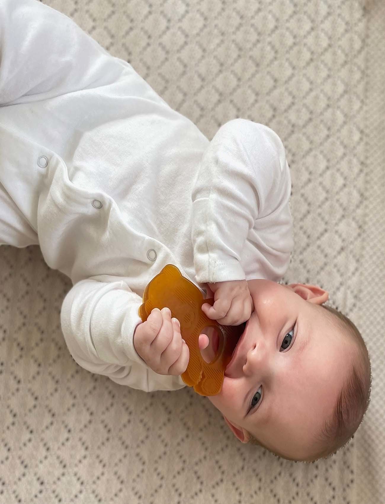 HEVEA - Panda soothing toy - teething toys - natural - 4