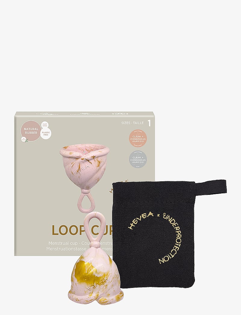 HEVEA - LOOP Menstrual Cup - Size 1 - Golden Blush - blush - 1
