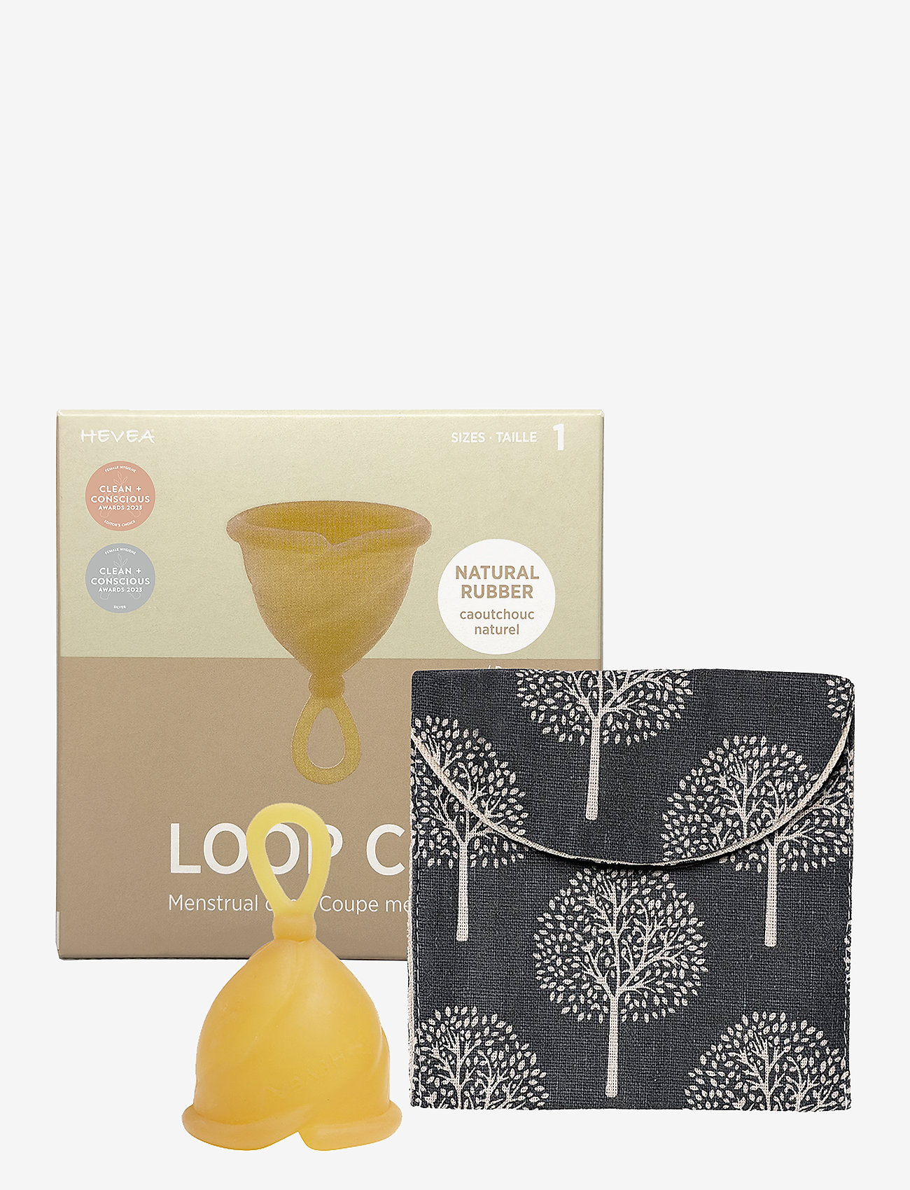 HEVEA - LOOP Menstrual Cup - Size 1 - Natural - natural - 1