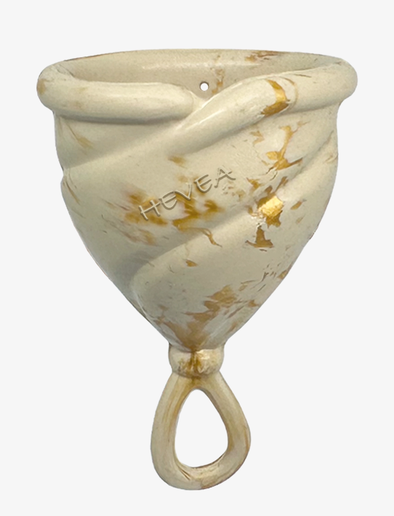 HEVEA LOOP Menstrual Cup - Size 2 - Golden Sand - Menstruationsprodukter - SAND / beige