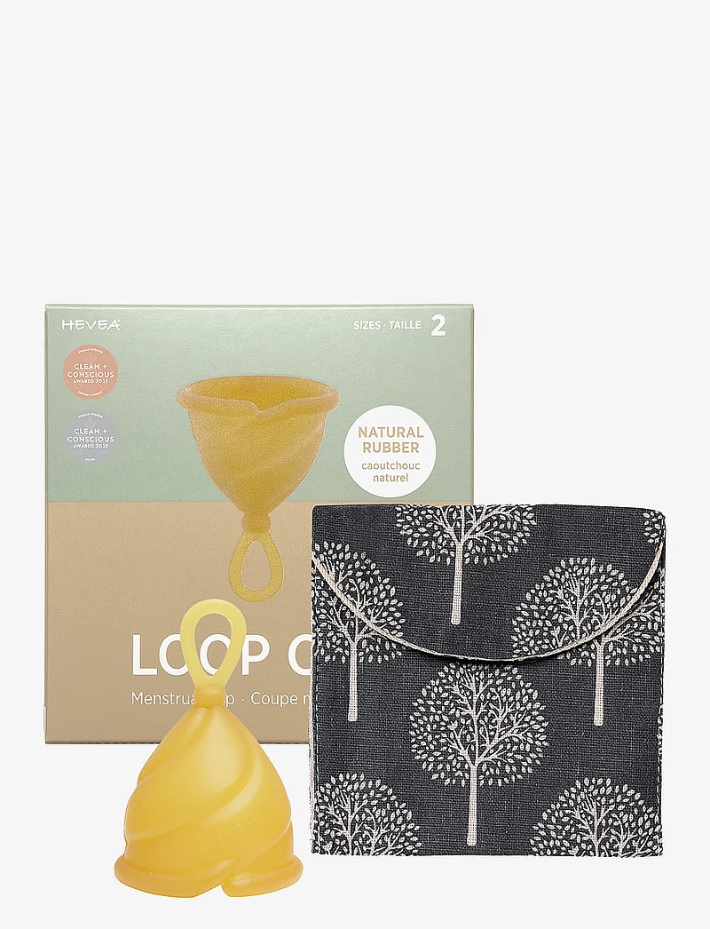 HEVEA - LOOP Menstrual Cup - Size 2 - Natural - mensprodukter - natural - 1