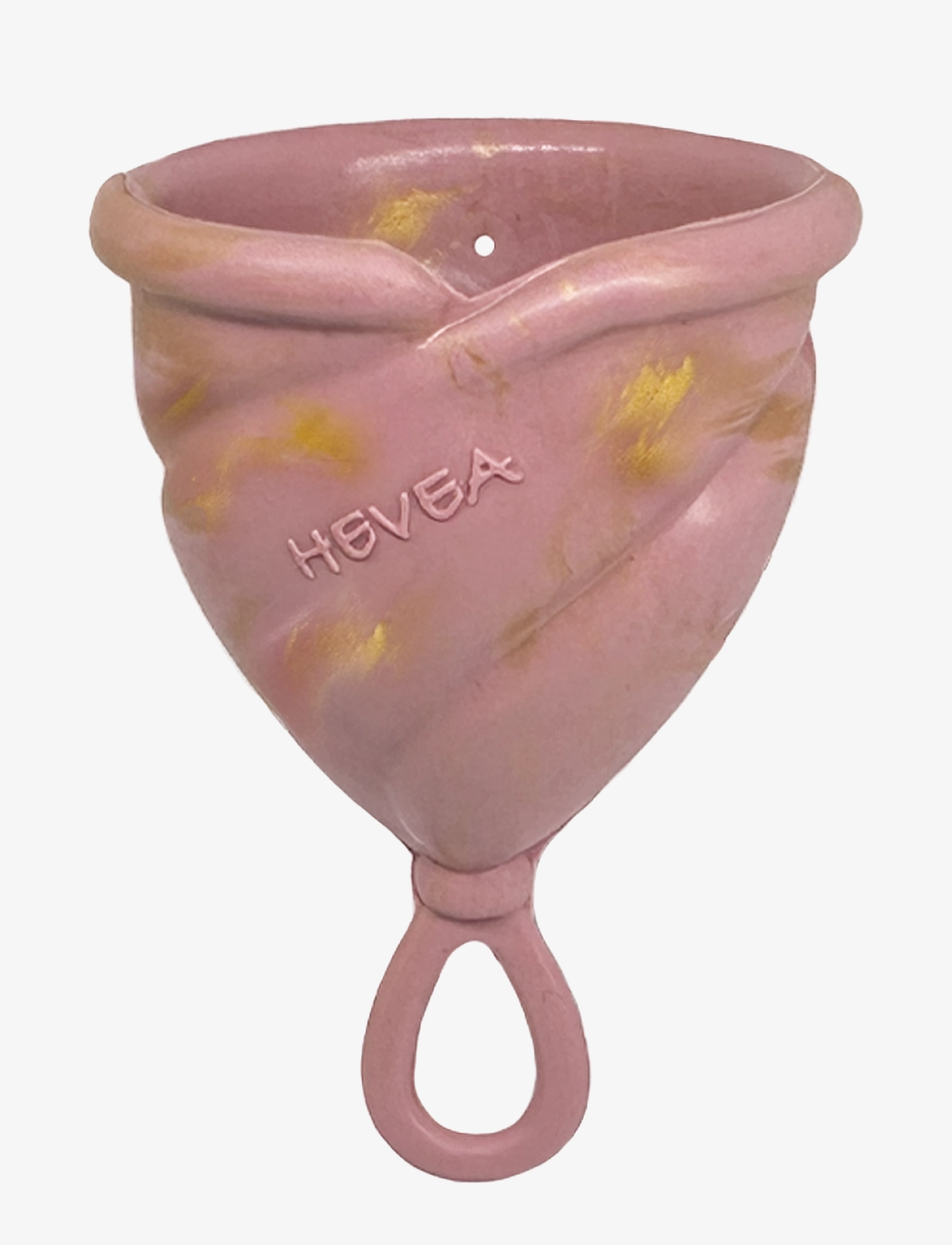 HEVEA LOOP Menstrual Cup - Size 3 - Golden Rosewood - Menstruationsprodukter - ROSEWOOD / pink/rose
