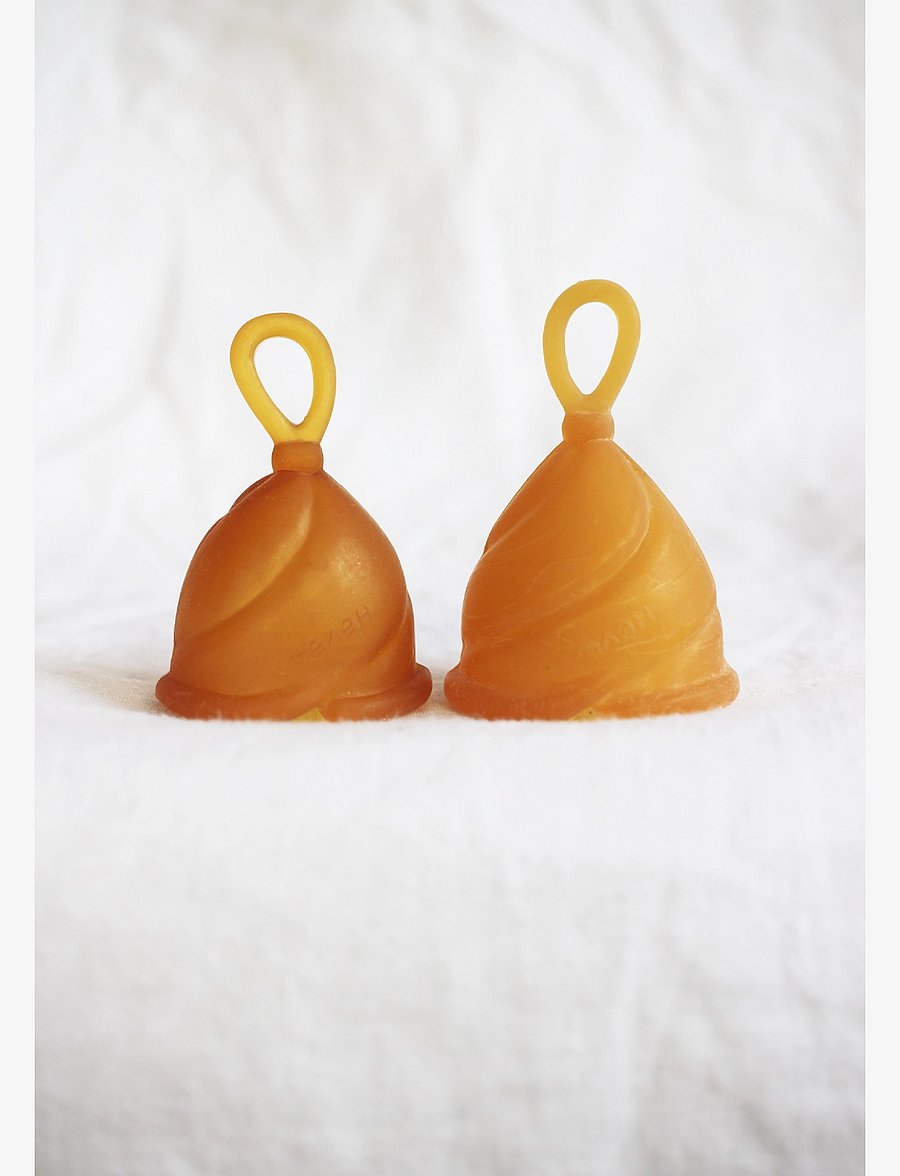 HEVEA - LOOP Menstrual Cup Combo - Sizes 1 & 2 - Golden Blush & Golden Sand - menstruatsioonitooted - blush & sand - 2