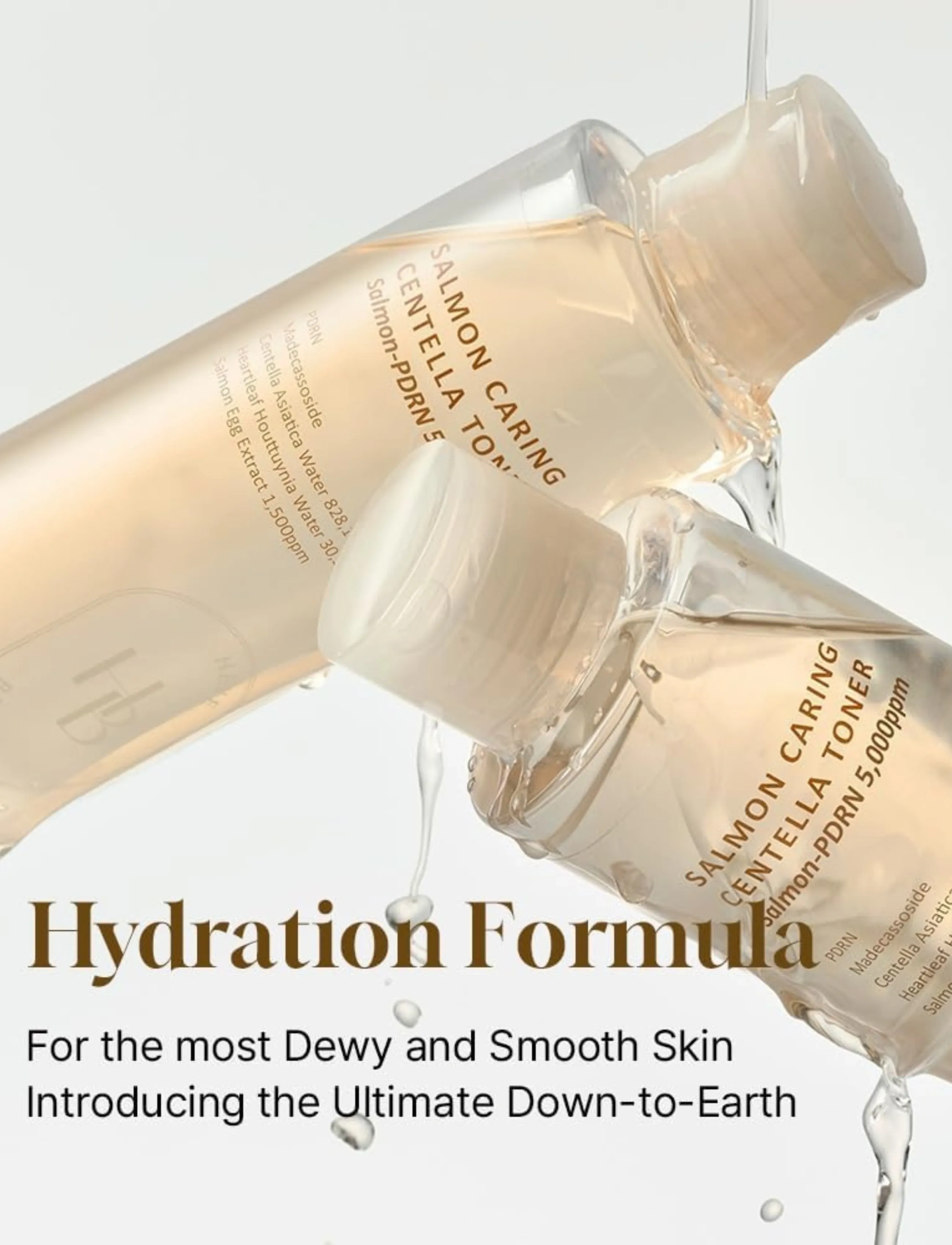 Heveblue - Salmon Caring Centella Toner - ansiktsvatten - clear - 2
