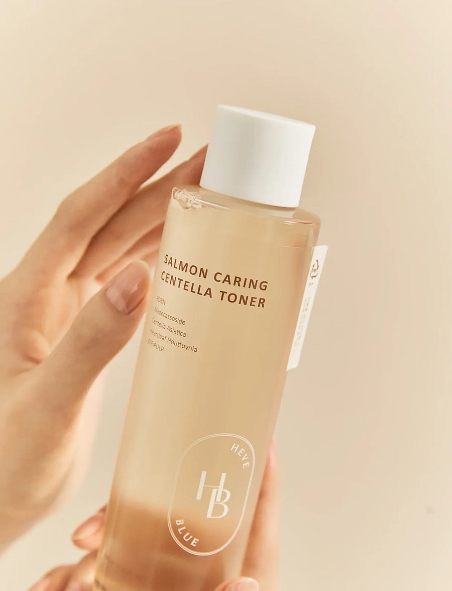 Heveblue - Salmon Caring Centella Toner - niisutavad toonikud - clear - 4