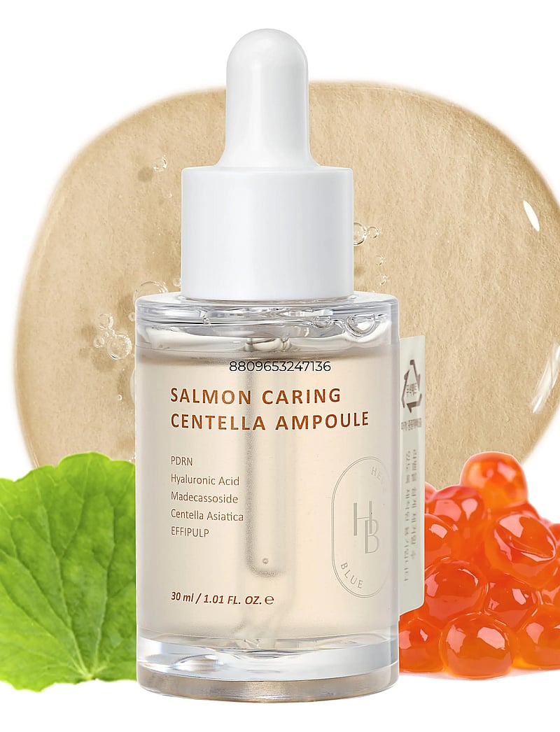 Heveblue - Salmon Caring Centella Ampoule - seerumid - clear - 2