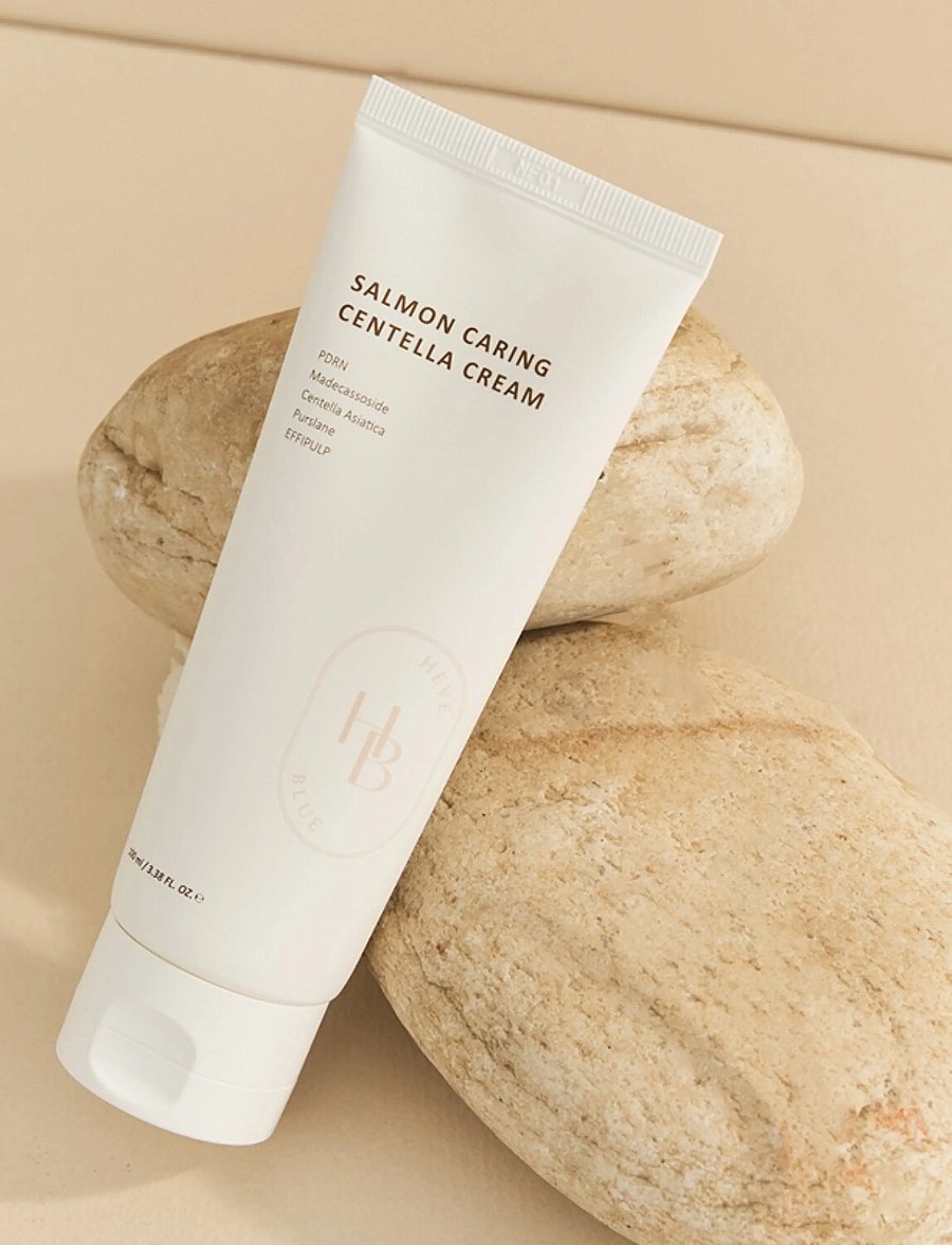 Heveblue - Salmon Caring Centella Cream - niisutajad - clear - 2