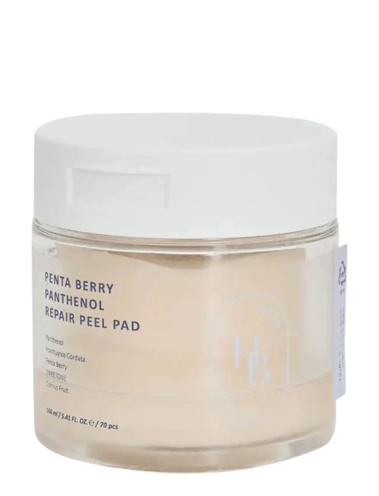 Heveblue Penta Berry Panthenol Repair Peel Pad, Skrællekniv, Nude, Str: 70 EA