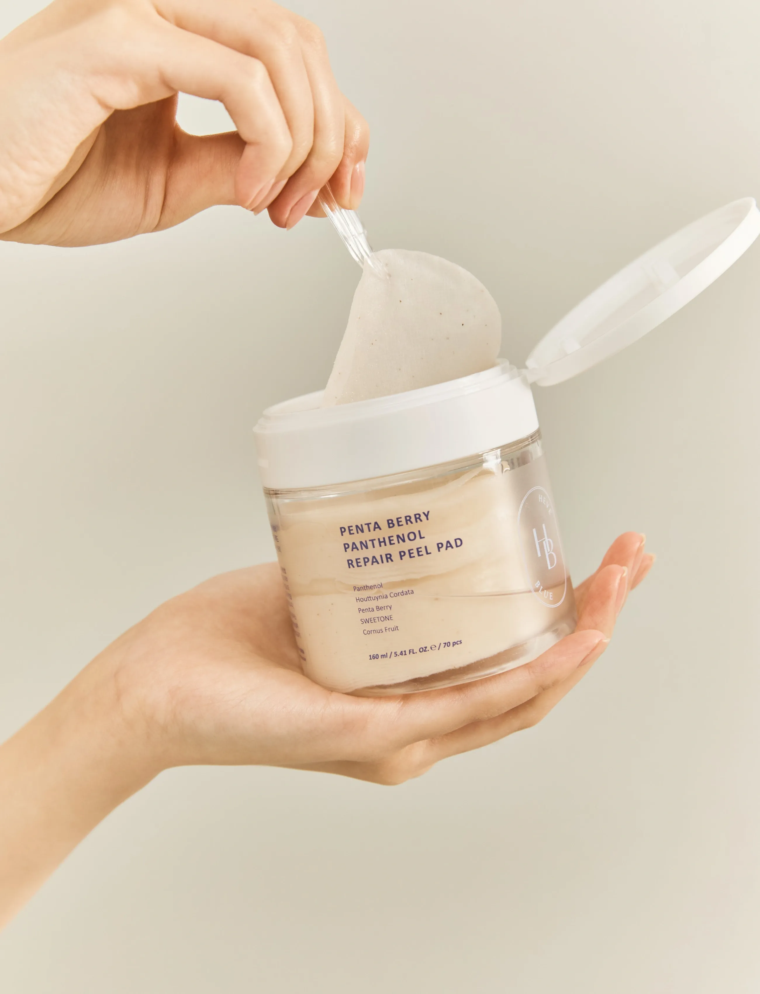 Heveblue - Penta Berry Panthenol Repair Peel Pad - pīlings – sejai - clear - 1