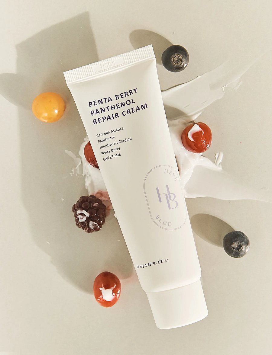 Heveblue - Penta Berry Panthenol Repair Cream - päevakreemid - clear - 1