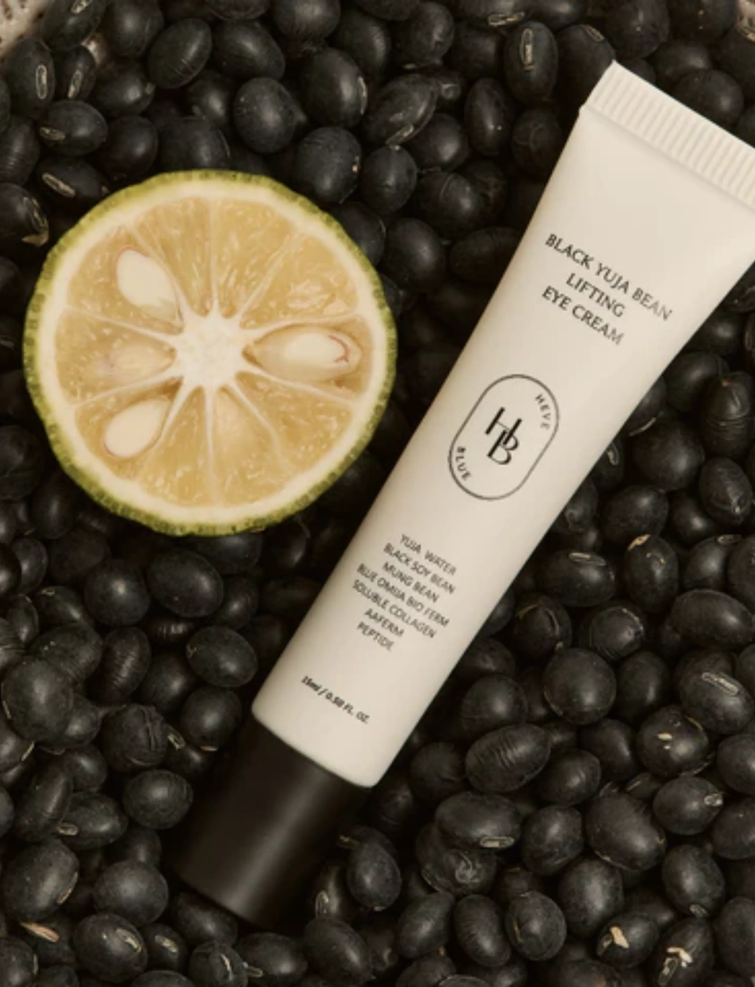 Heveblue - Black Yuja Bean Lifting Eye Cream - augnkrem - clear - 3