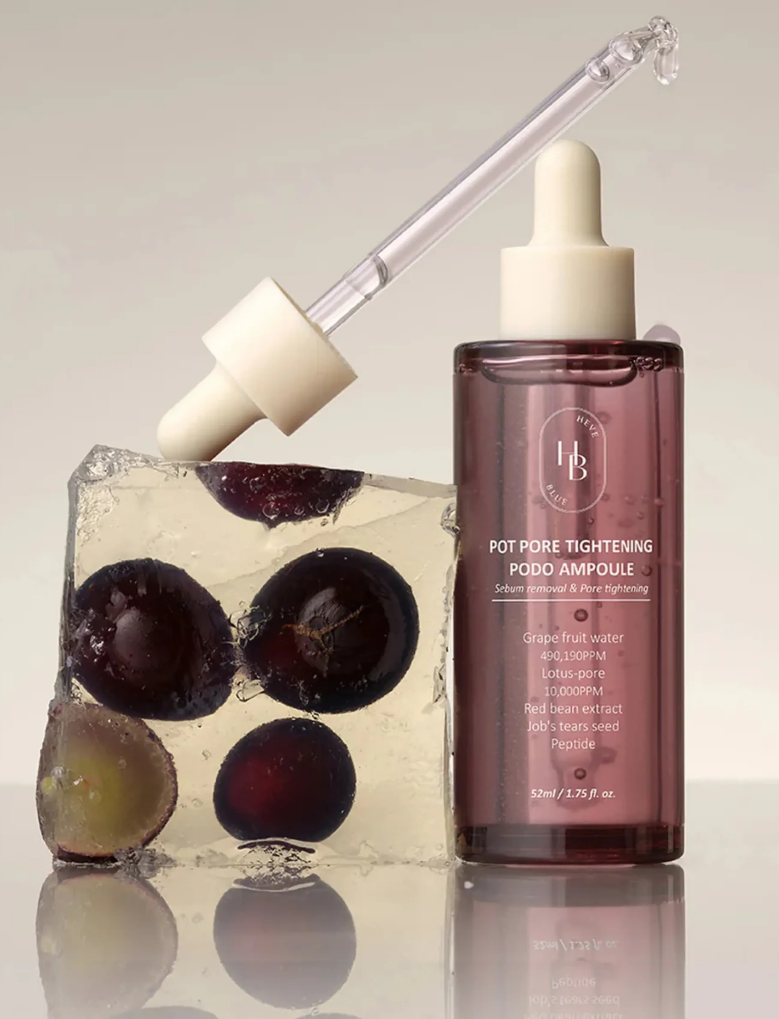 Heveblue - Pot Pore Tightening Podo Ampoule - detox masker - clear - 3