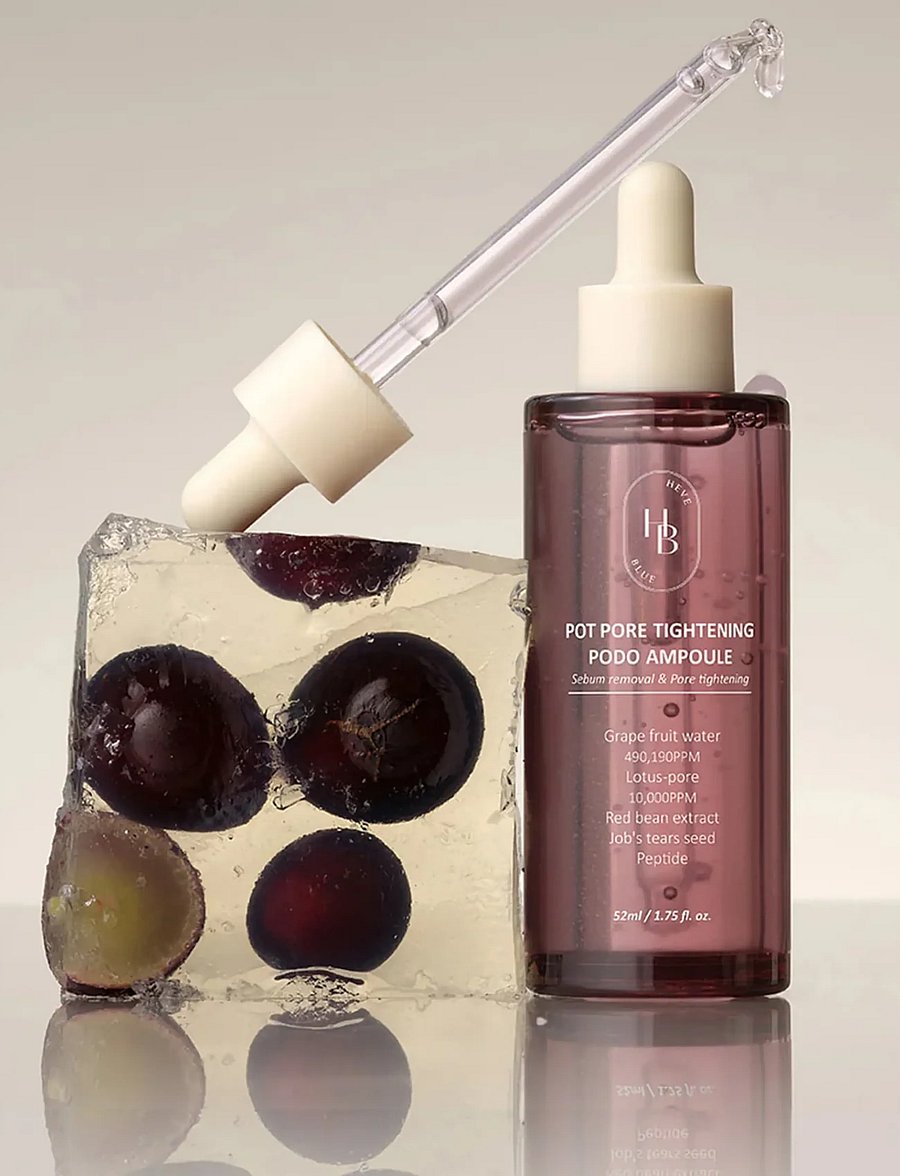 Heveblue - Pot Pore Tightening Podo Ampoule - detox maskid - clear - 3