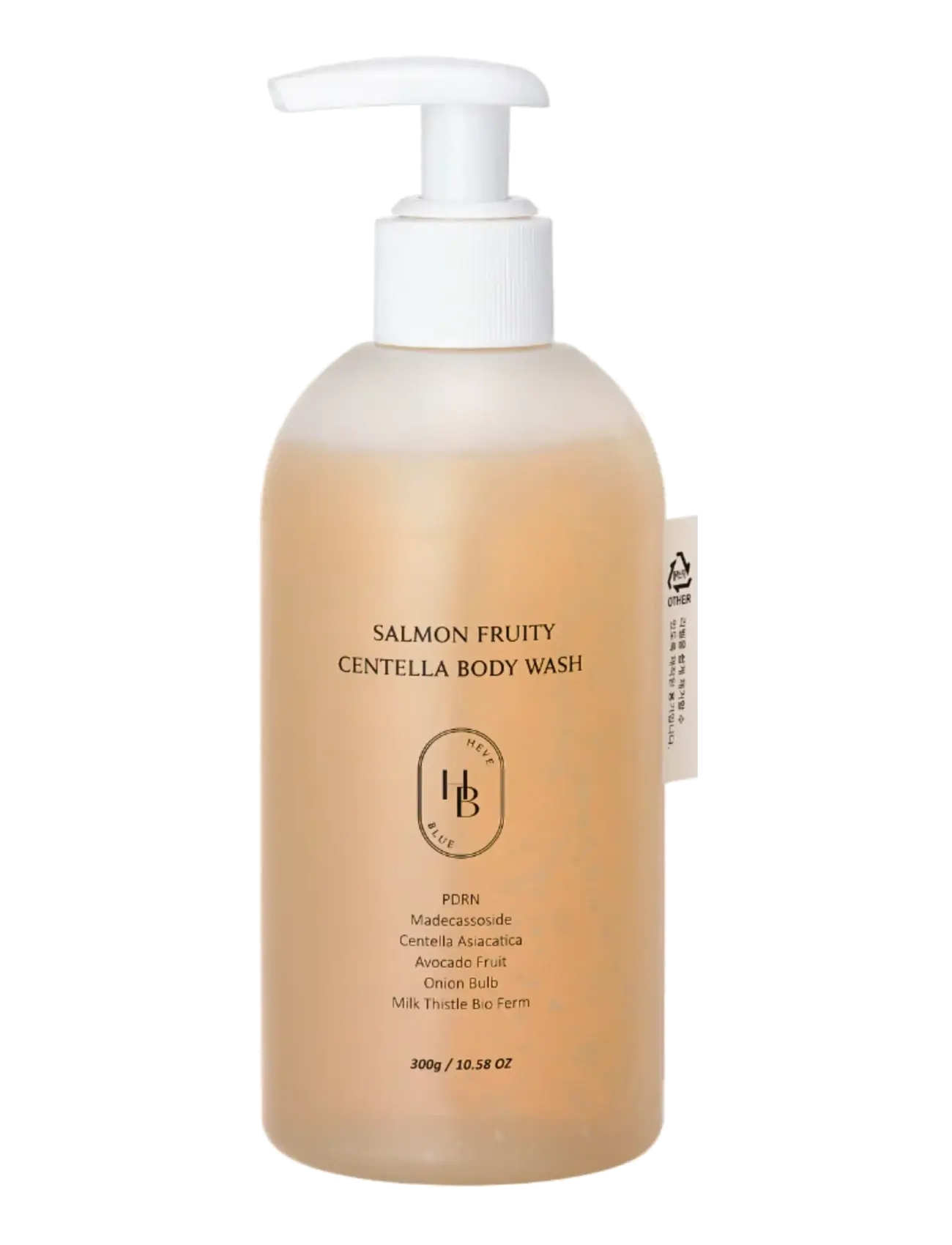 Heveblue Salmon Fruity Centella Body Wash - Studentergaver - CLEAR / undefined