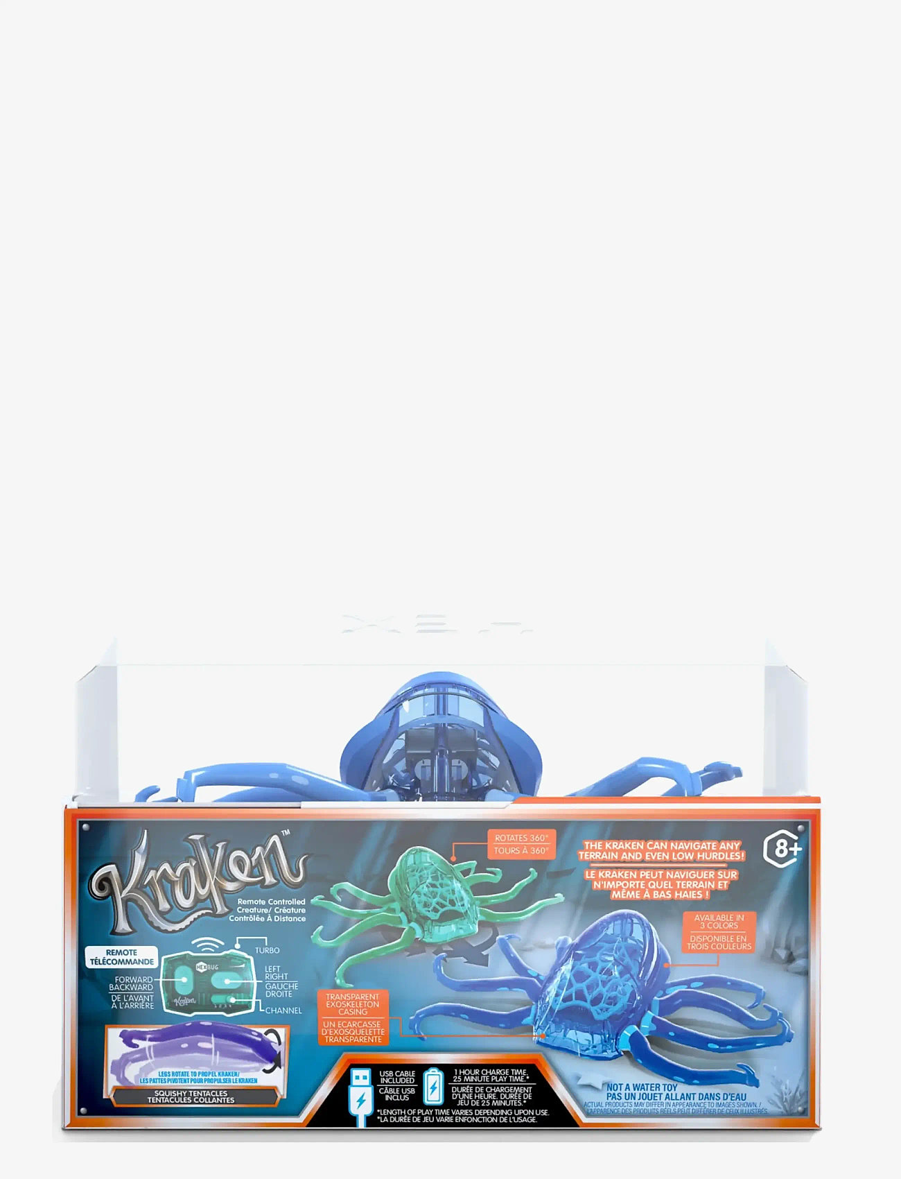 Hex Bots - Hex Bots RC Kraken - interaktive dyr - muti - 0