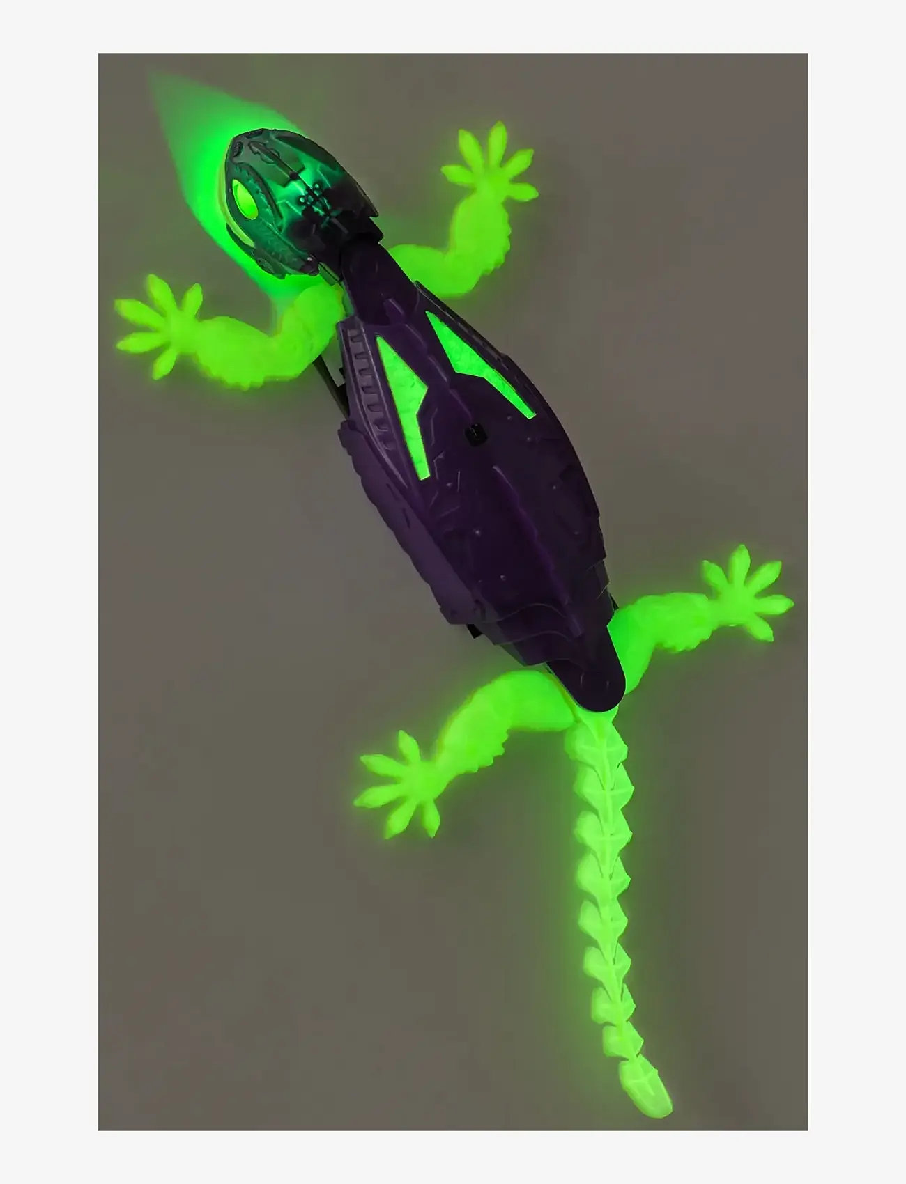 Hex Bots - Hex Bots Wall Crawler Gecko Glow in The Dark - interaktiva djur - muti - 5