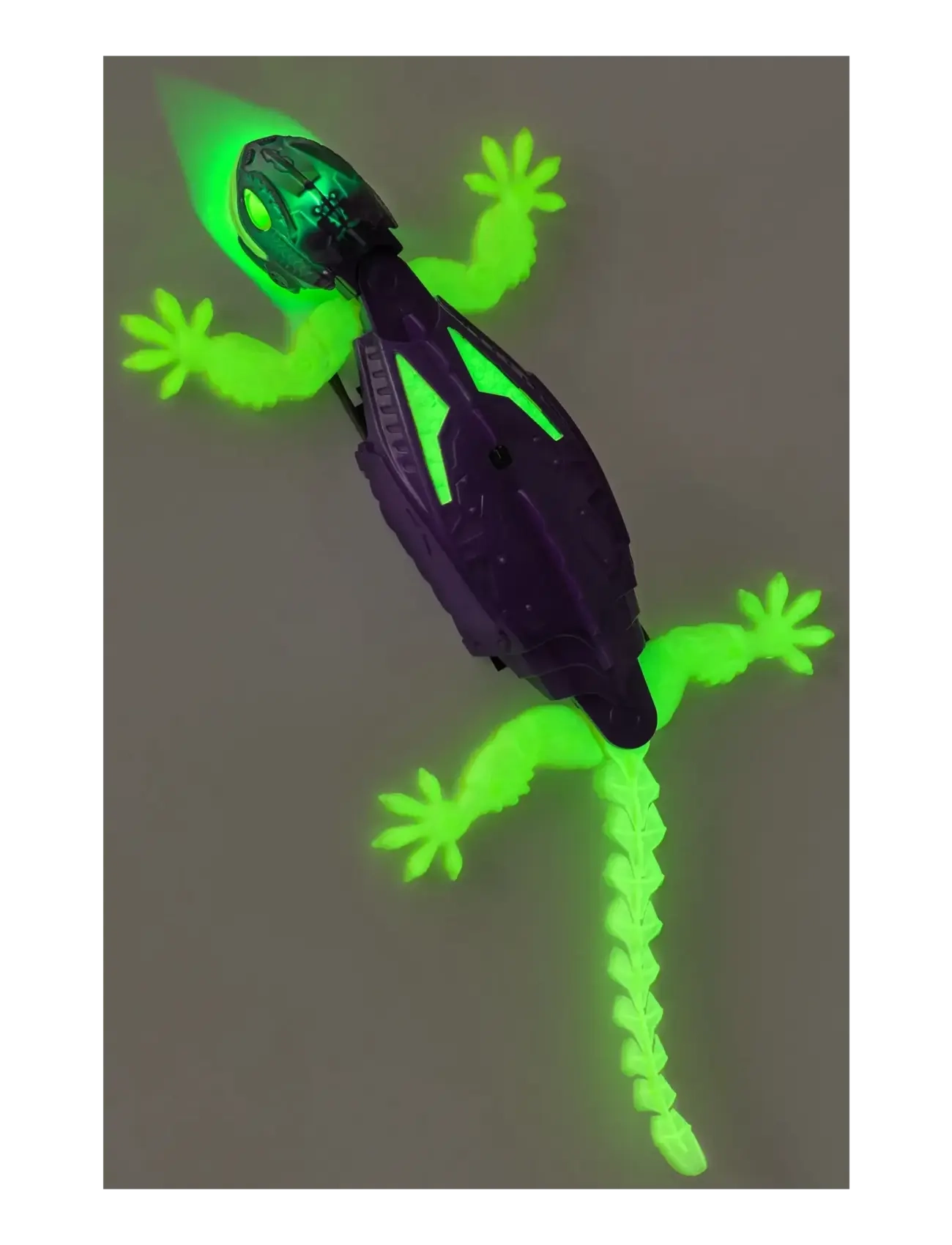 Hex Bots - Hex Bots Wall Crawler Gecko Glow in The Dark - interaktive dyr - muti - 5